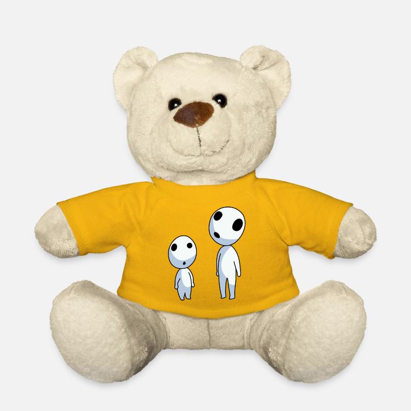Esprits de la forêt - Nounours - jaune soleil