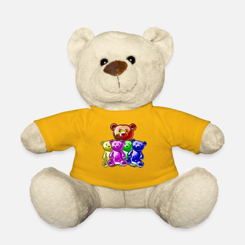 GUMMIBÄREN - Teddy - Sonnengelb