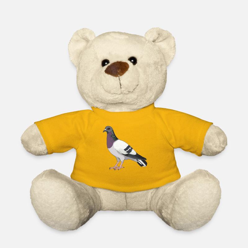 Tauben Taube - Teddy - Sonnengelb