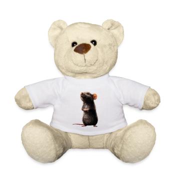 Ratte Süße Maus Nagetiere Zwergmaus Ratten Mäuse - Teddy - Sonnengelb - Vorne