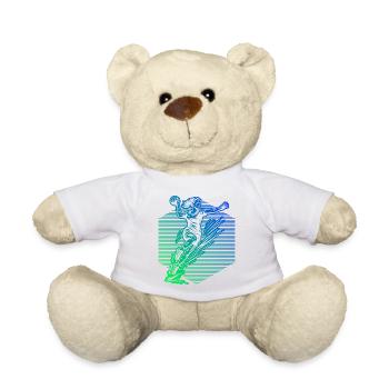 Handball Illustration für Handball fuer Frauen - Teddy - Sonnengelb - Vorne