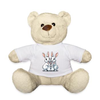 Kuschelfamilie Häschen - Teddy - Sonnengelb - Vorne