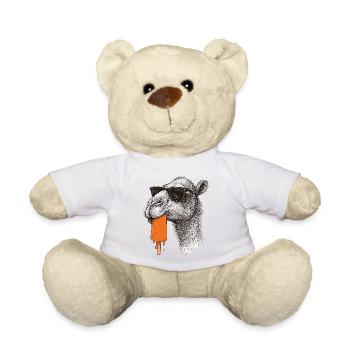 Lustiges Kamel Shirt für Humor Fans - Teddy - Sonnengelb - Vorne