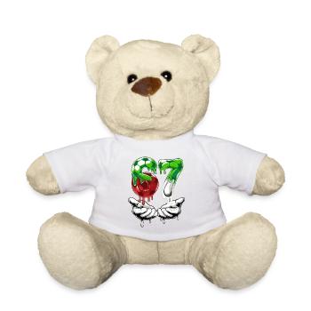 67 Soccer Meme 67 T Shirt, Soccer 67 Football - Teddy Bear - sun yellow - Front