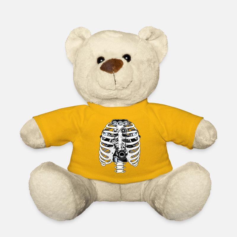 Biomech Ribcage-Motormechaniker - Teddy - Sonnengelb