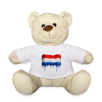 Dripping Dutch flag - Teddy Bear - sun yellow - Front