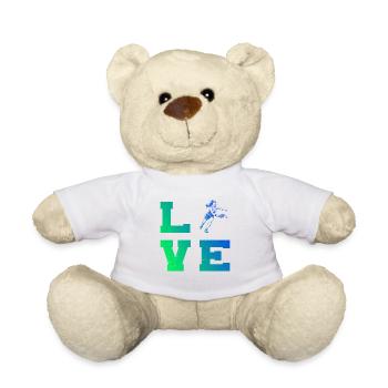 Pickleball Sports Idea for Pickleball Community Fans - Teddy Bear - sun yellow - Front