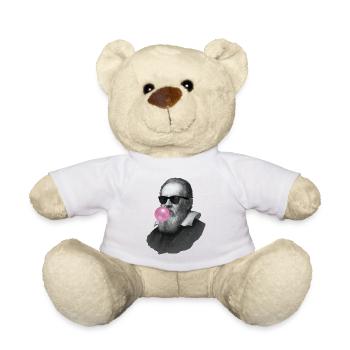 Galileo Galilei mit Kaugummi und Sonnenbrille - Teddy - Sonnengelb - Vorne