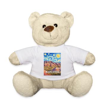Badlands National Park Van Gogh Panorama - Teddy - Sonnengelb - Vorne