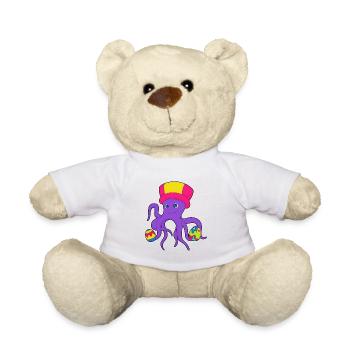 Œufs de Pâques de Poulpe - Nounours -  - Devant