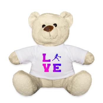 Pickleball athlete idea for pickleball athlete fans - Teddy Bear - sun yellow - Front