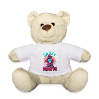 Squatch Squatch Coloré et drôle Bigfoot pour les Vilains - Nounours - jaune soleil - Devant
