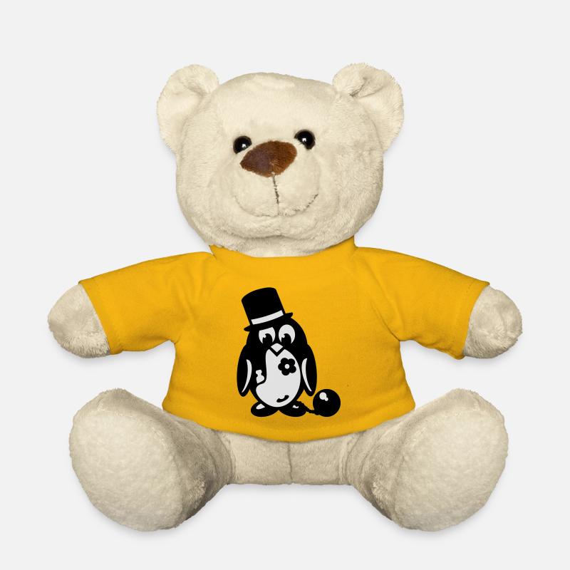 junggesellenabschied pinguin - Teddy - Sonnengelb