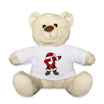 Dab / dabbing / dabbing' Santa Claus - Teddy Bear - sun yellow - Front