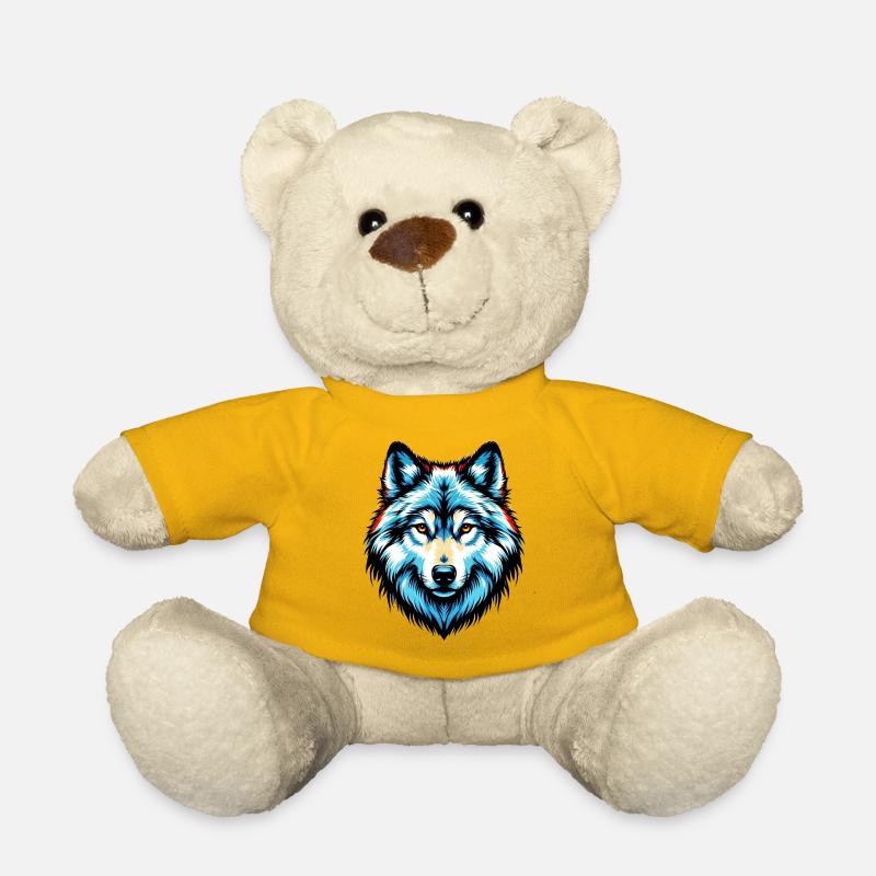 Wolf - Teddy - Sonnengelb
