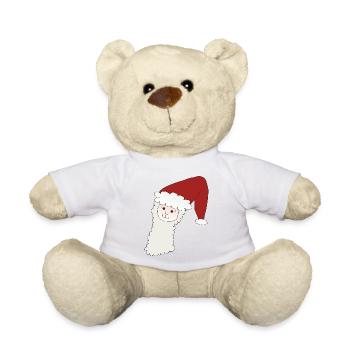 Weihnachtsalpaka - Teddy - Sonnengelb - Vorne