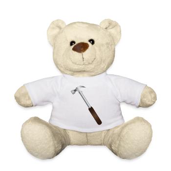 Zimmermannshammer – Symbol echter Handwerkskunst - Teddy - Sonnengelb - Vorne