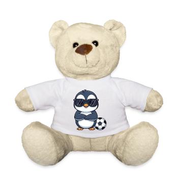 Cool pingouin joueur de football enfants joueur de football voiture - Nounours - jaune soleil - Devant