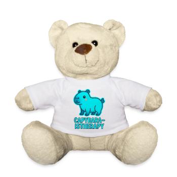 Capybara Therapie Motiv - Teddy - Sonnengelb - Vorne