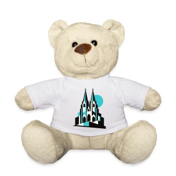 Kölner Dom - Teddy - Sonnengelb - Vorne