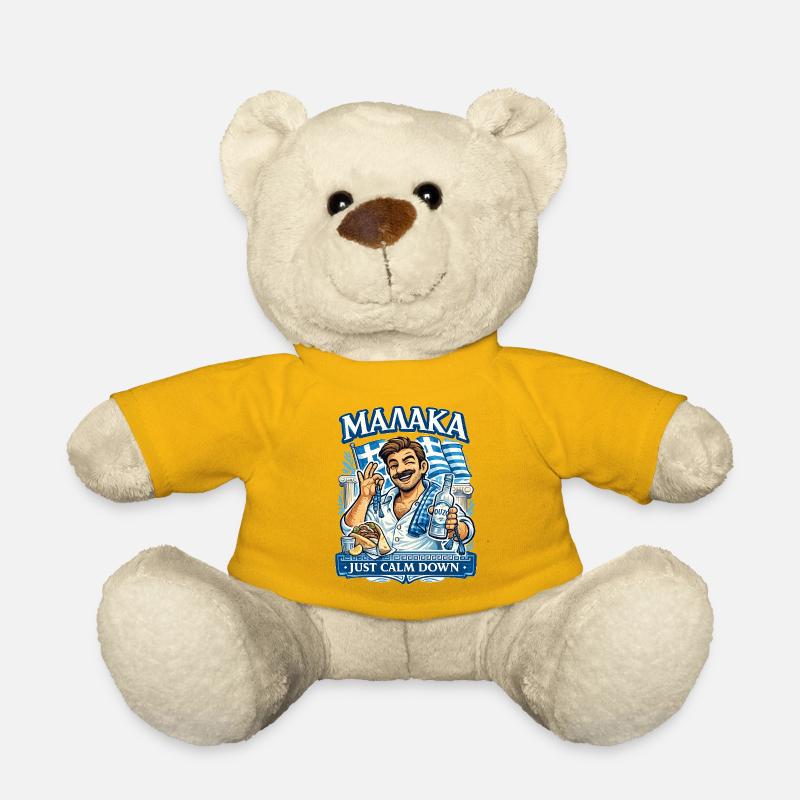 Malaka - Teddy Bear - sun yellow