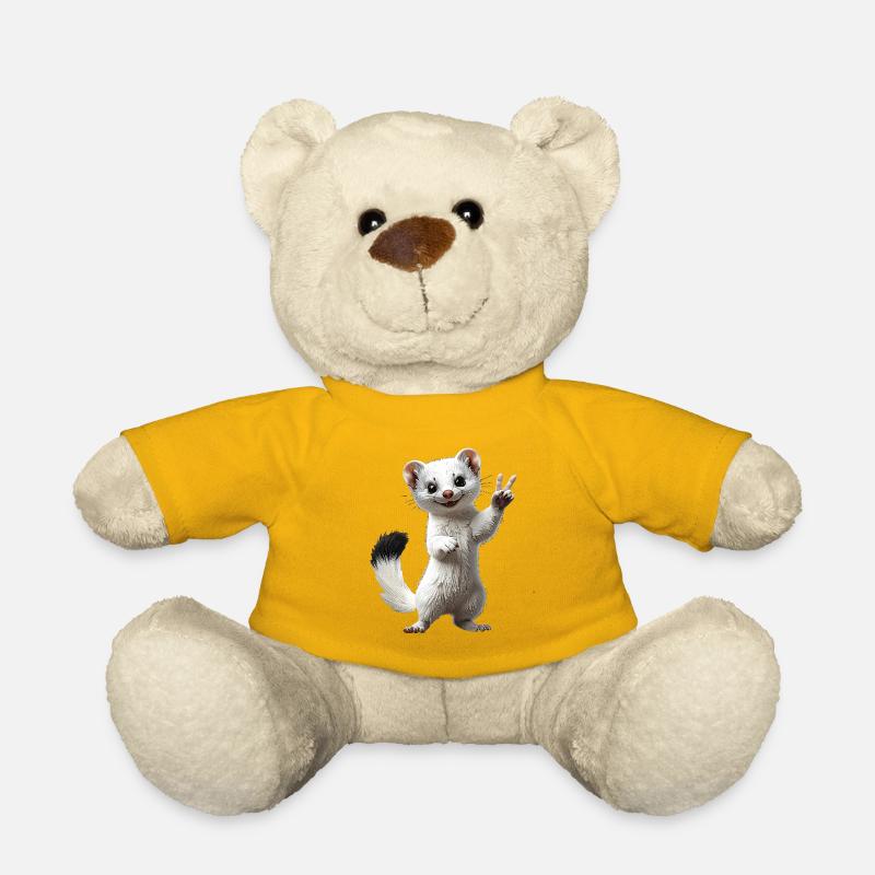 hermine - Nounours - jaune soleil