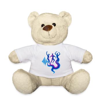 Schallwellen-Energieflusstanz-Design - Teddy - Sonnengelb - Vorne