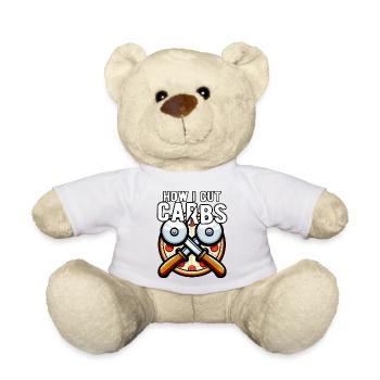 Wie ich Kohlenhydrate reduziert Pizza Lustig - Teddy - Sonnengelb - Vorne