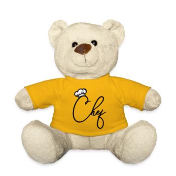Chef Chef - Teddy Bear - sun yellow - Front