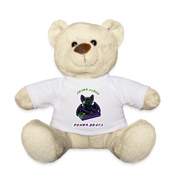 Neon Bat DJ Power Beats - Teddy - Sonnengelb - Vorne