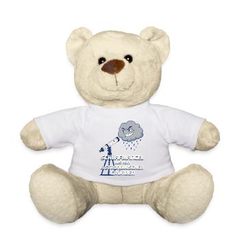 Astronomie Teleskop - Teddy - Sonnengelb - Vorne
