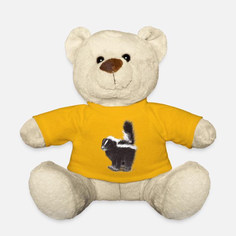 Niedliches cooles Stinktier - Teddy - Sonnengelb
