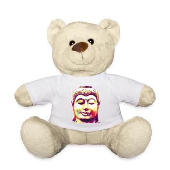 Buddha - Teddy Bear - sun yellow - Front