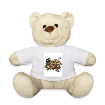Leopard - Teddy - Sonnengelb - Vorne