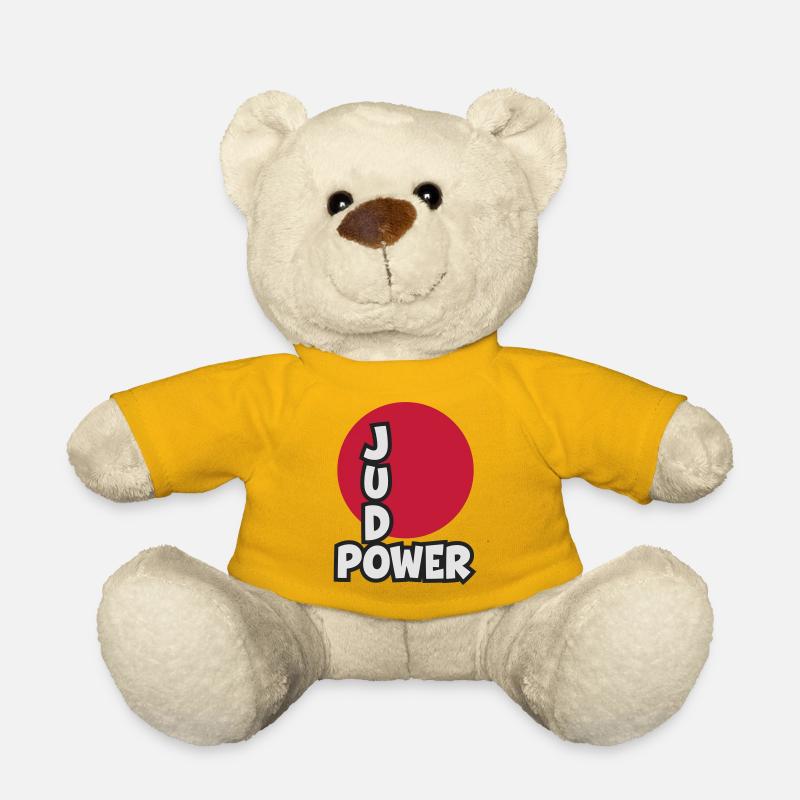 Puissance du judo - Nounours - jaune soleil