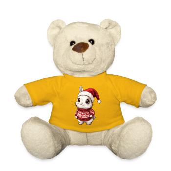 Lapin Noël Noël - Nounours - jaune soleil - Devant
