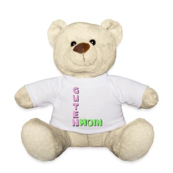 Guten moin Good morning - Teddy - Sonnengelb - Vorne