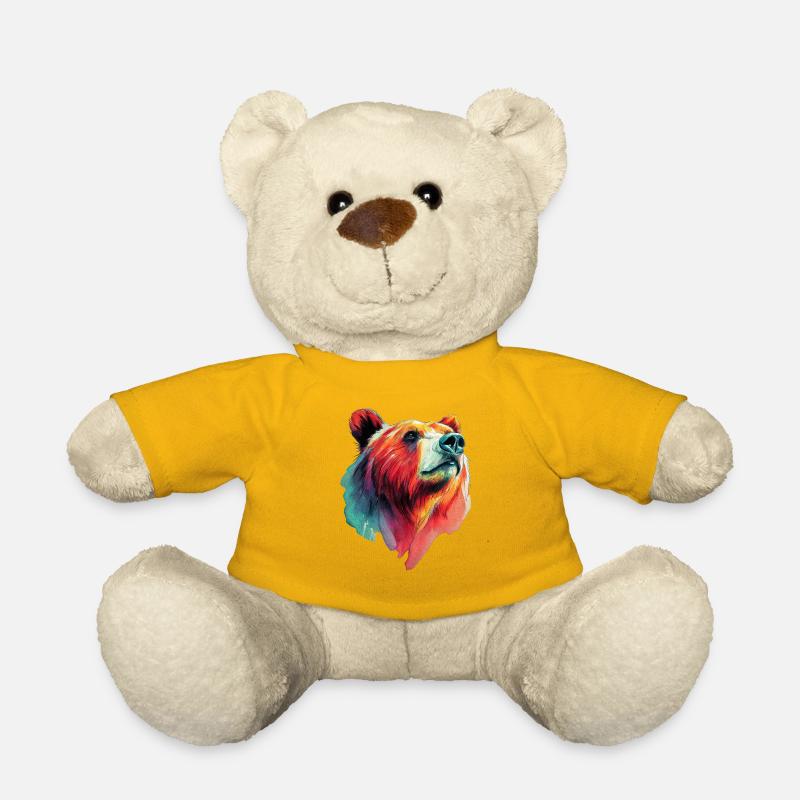 Ours - Nounours - jaune soleil