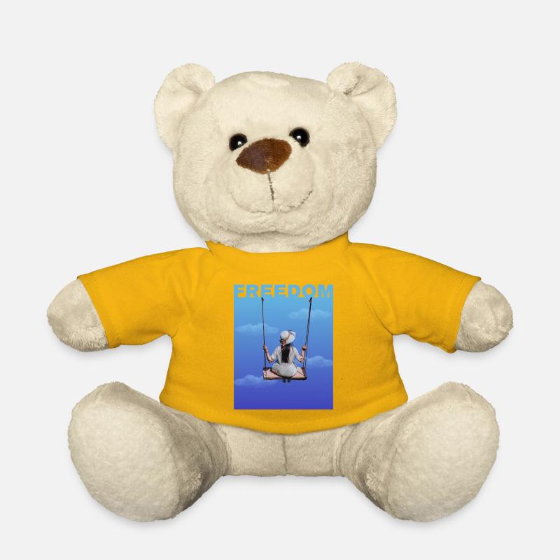 liberté - Nounours - jaune soleil