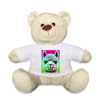 Alpaca - Teddy Bear - sun yellow - Front