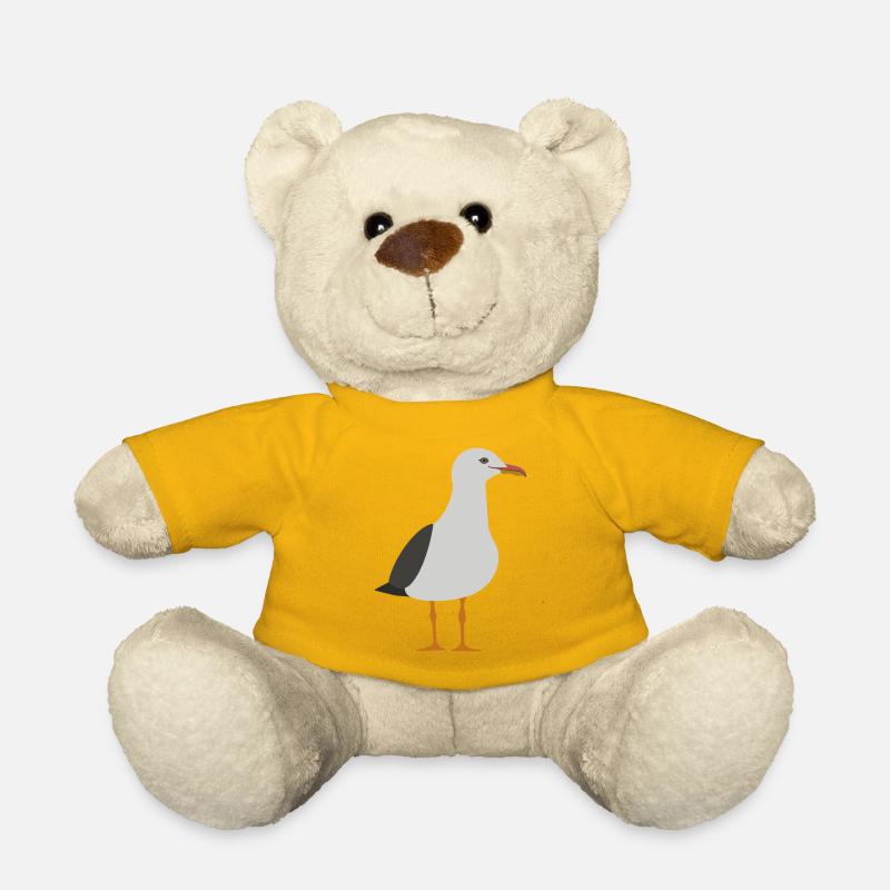 Gull - Teddy Bear - sun yellow