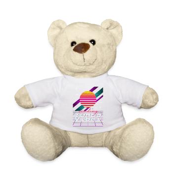 Turbo Vibes Neon Sunset - Teddy - Sonnengelb - Vorne