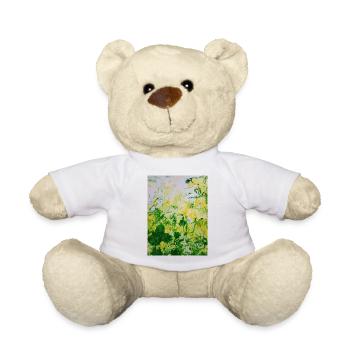 Frühlingsspritzer Grün Gelb - Teddy - Sonnengelb - Vorne