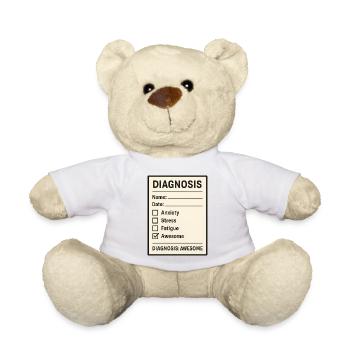 Diagnose Awesome - Teddy - Sonnengelb - Vorne