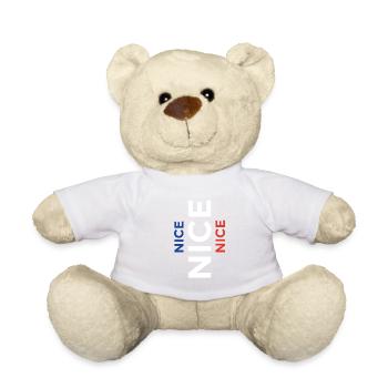 Das coole Nizza Souvenir - Teddy - Sonnengelb - Vorne