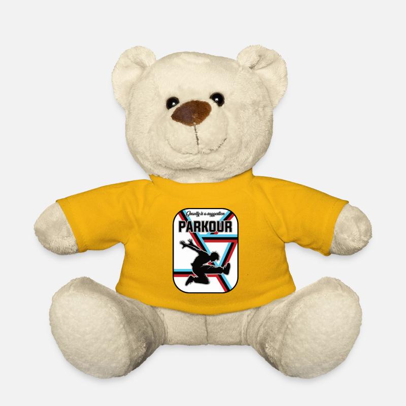 Parkour Design – Gravity is a Suggestion - Teddy - Sonnengelb