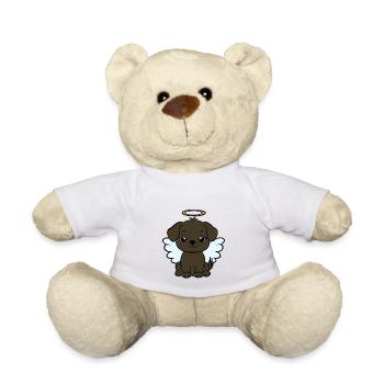 Chien avec des ailes - Nounours - jaune soleil - Devant