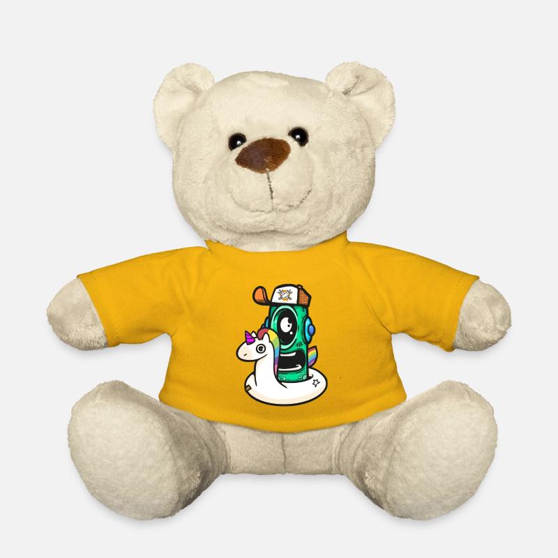Unicorno Abenteuerroboter - Teddy - Sonnengelb