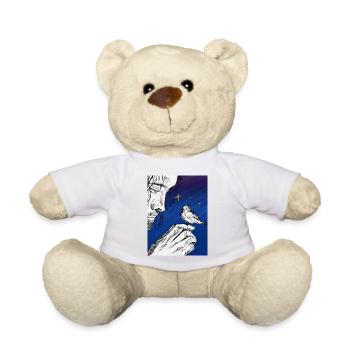 Number one under the moon - Teddy Bear - sun yellow - Front