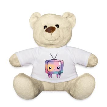 Pastel TV Kawaii Retro - Teddy Bear - sun yellow - Front